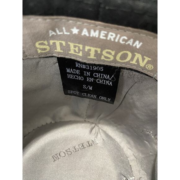 All American Stetson Men's Retro Jazz Hat Brown Size S/M - Picture 5 of 5